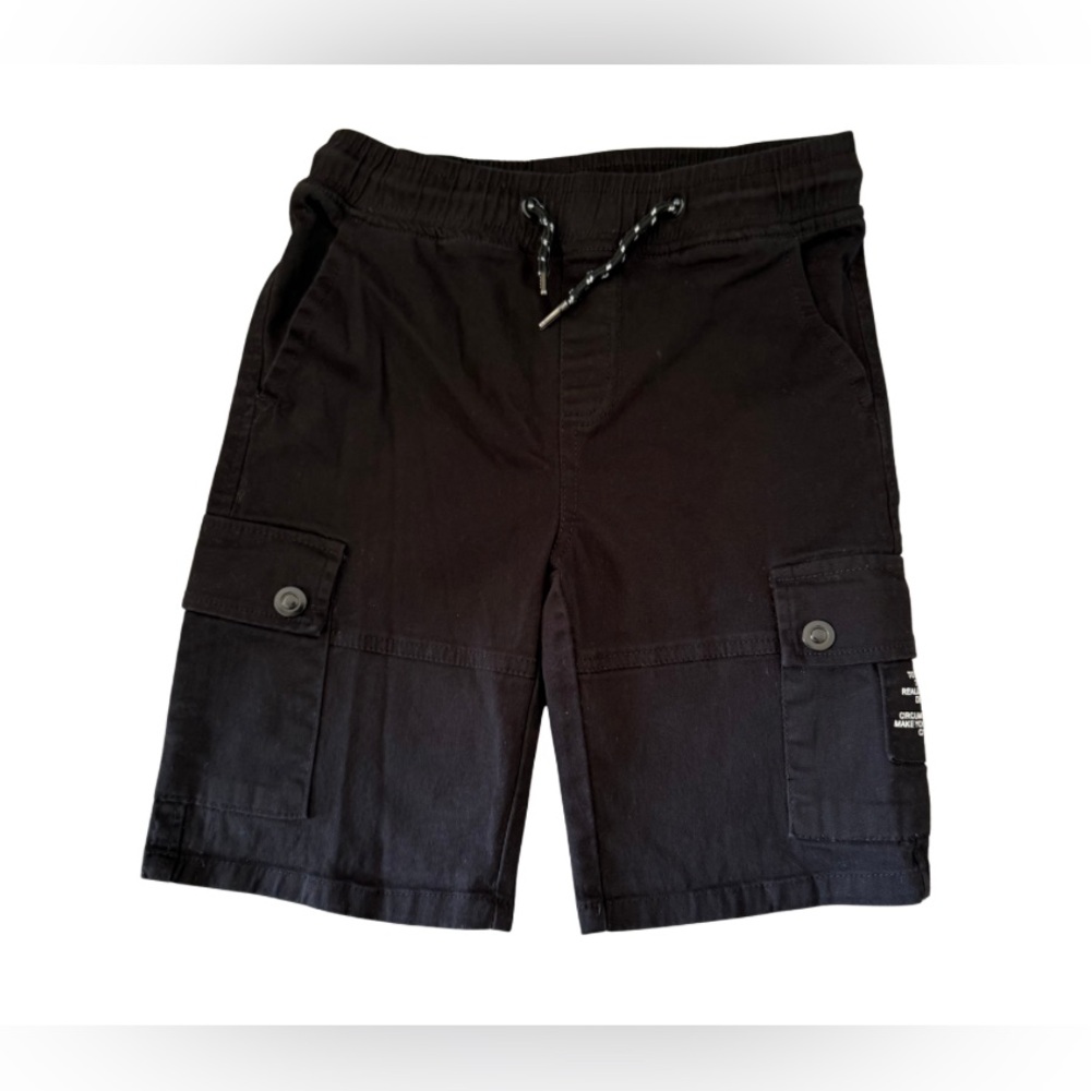 RGSTR Kids 10/12  Black Cargo Shorts